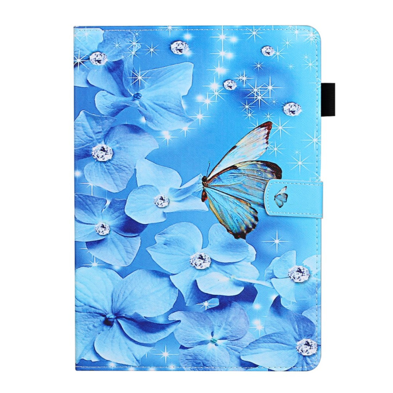 Housse iPad Mini 5 (2019)/4/3/2/1 Nuances Bleues