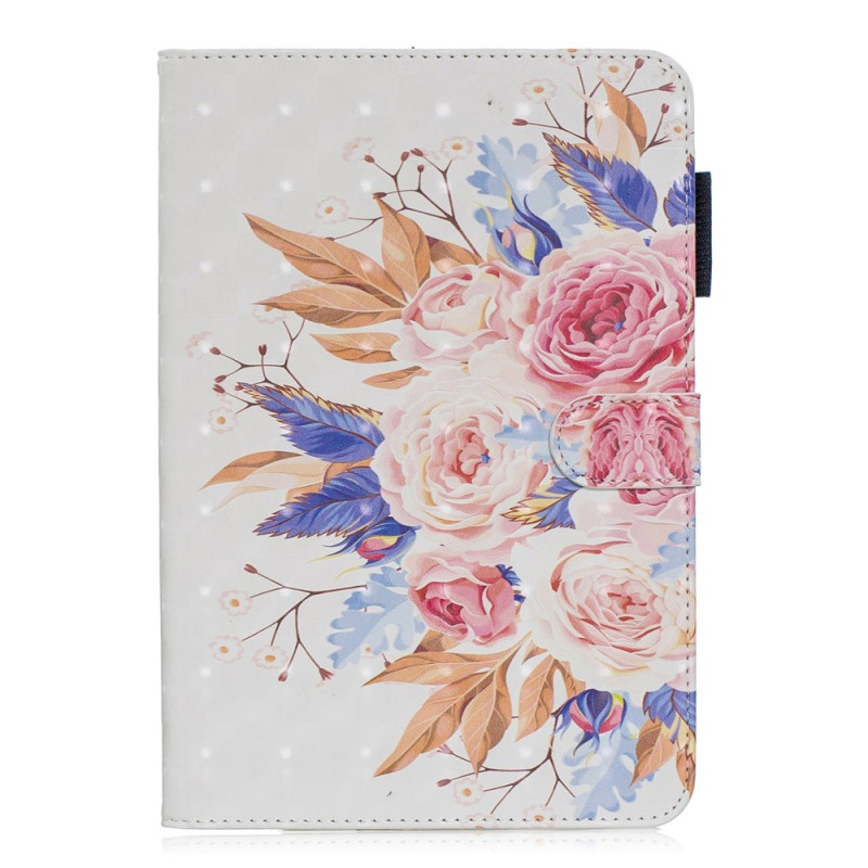 Housse iPad Mini 5 (2019)/4/3/2/1 Bouquet de Roses