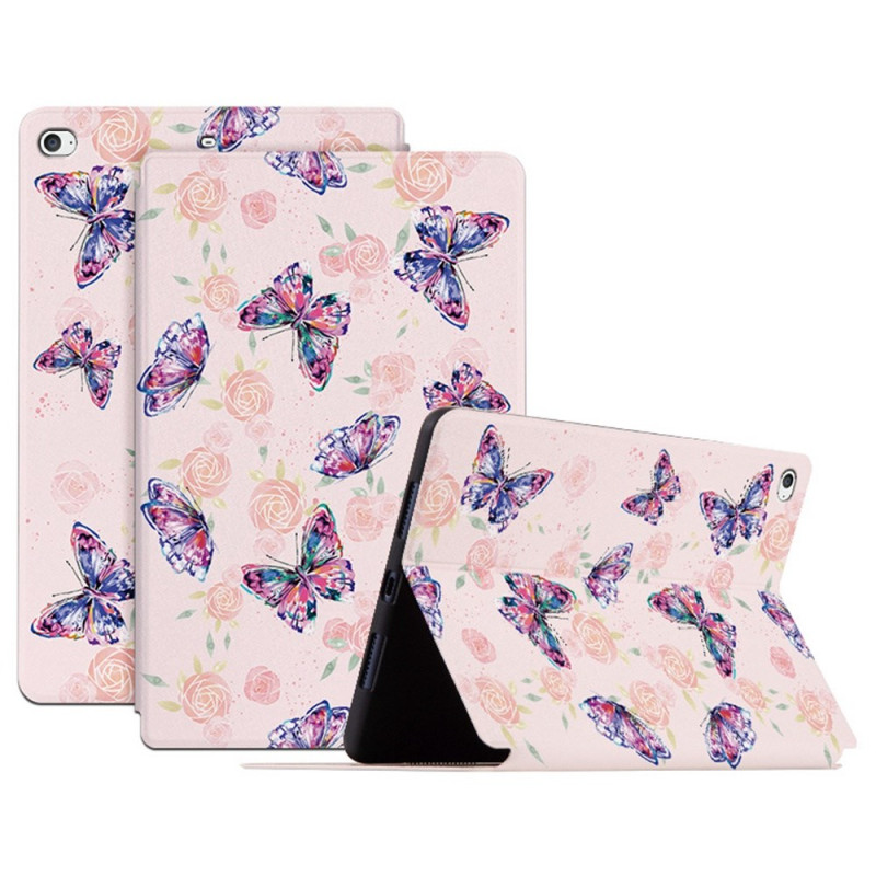 Housse iPad Mini 5 (2019)/4/3/2/1 Série Papillon