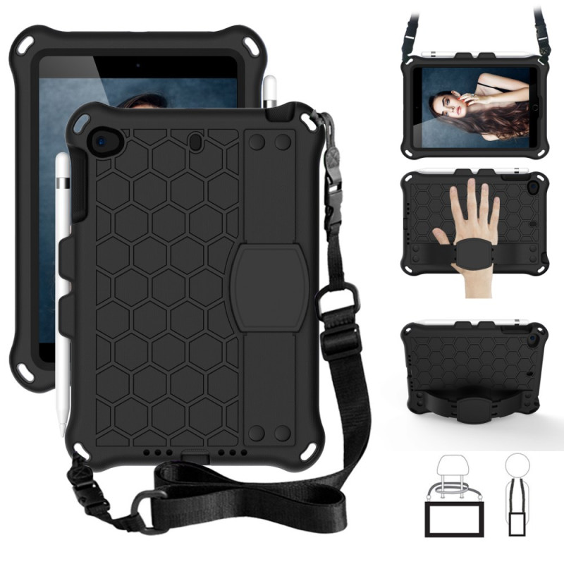 Coque iPad Mini 5 (2019)/4/3/2/1 Hybride avec Bandoulière