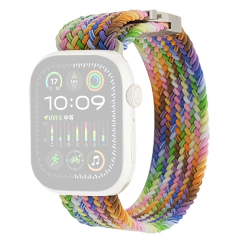 Bracelet Apple Watch Series 46mm à 42mm / SE / Ultra 49mm Élastique Tissé