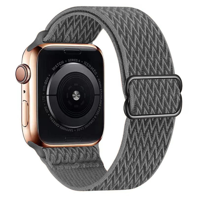 Bracelet Apple Watch Series 46mm à 42mm / SE / Ultra 49mm Nylon Élastique