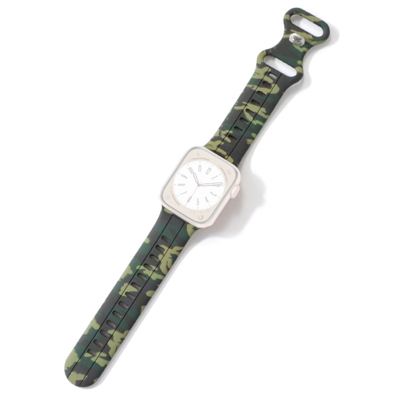 Bracelet Apple Watch Series 46mm à 42mm / SE / Ultra 49mm Fantaisie Camouflage