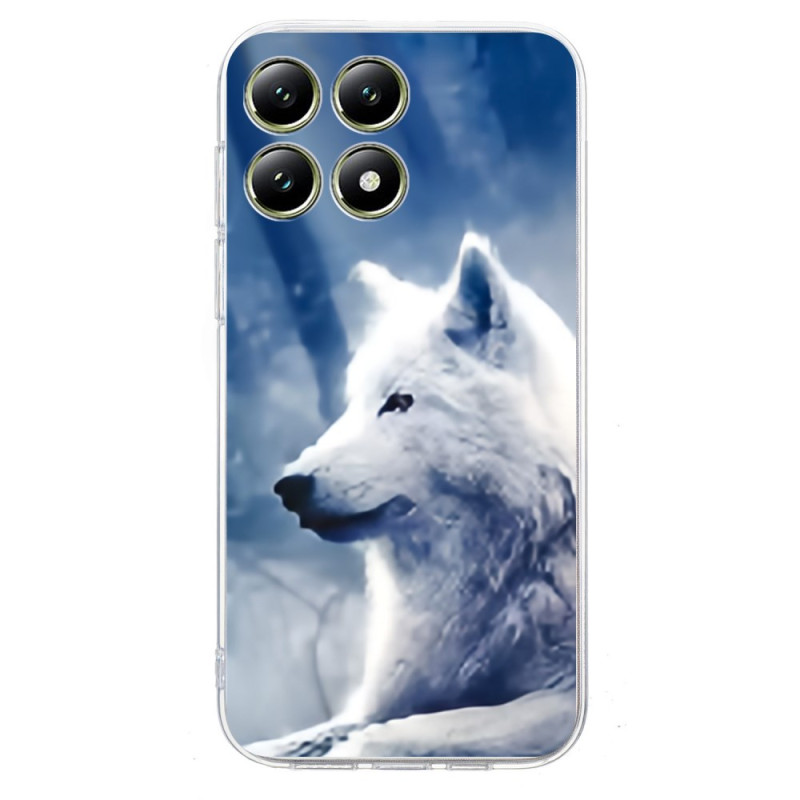 Coque Xiaomi 14T Pro Loup Blanc