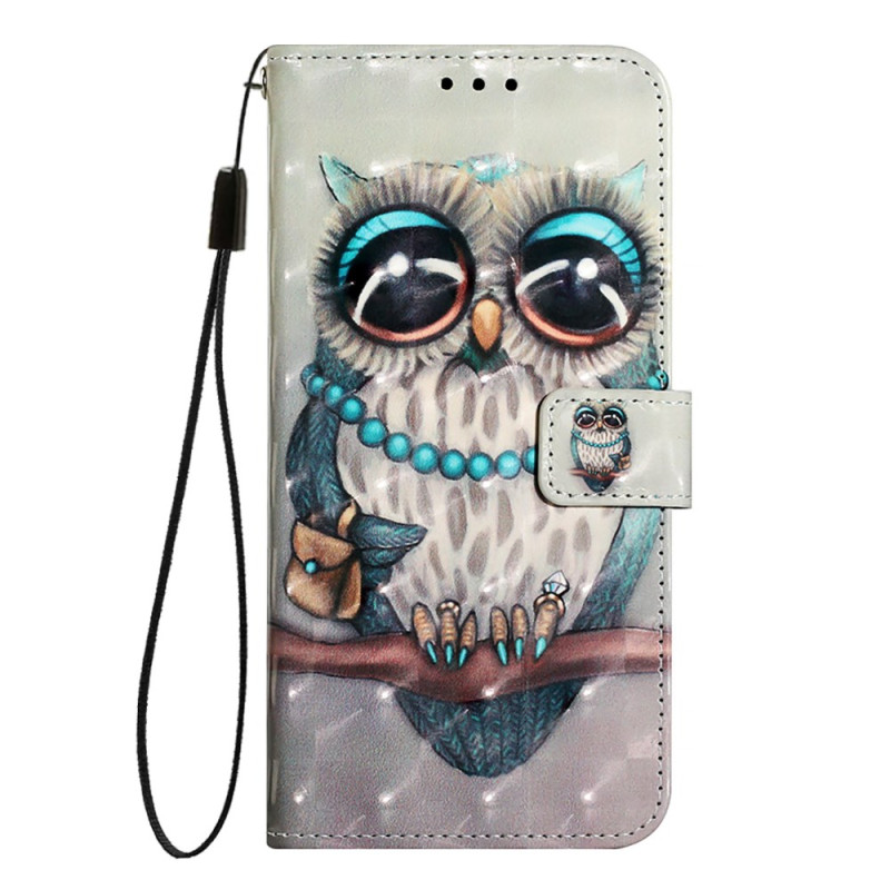 Housse Xiaomi 14T Hibou Gris