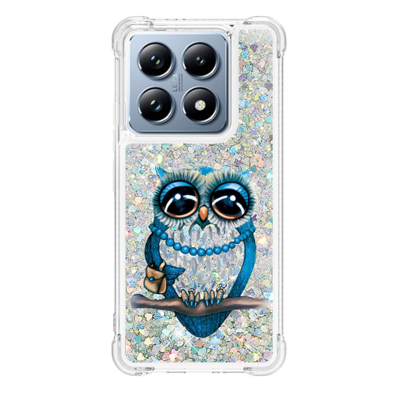 Coque Xiaomi 14T / 14T Pro Paillettes Hibou