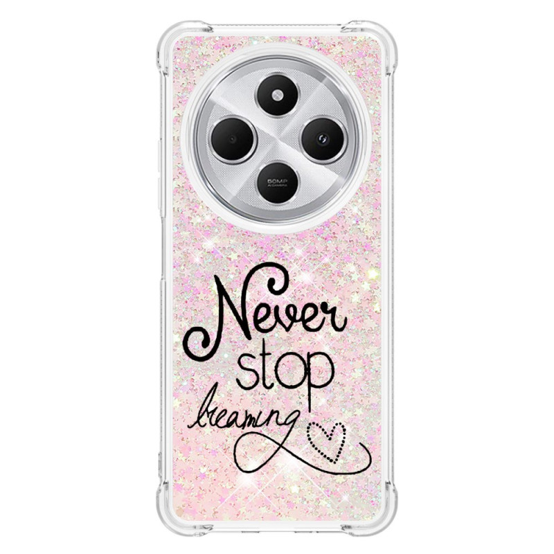 Coque Xiaomi 14T / 14T Pro Paillettes Never Stop Dreaming