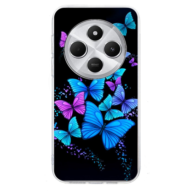 Coque Xiaomi Redmi 14C / Poco C75 Papillons Colorés