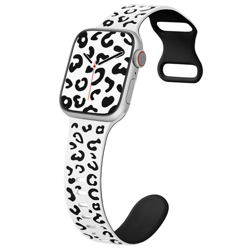 Bracelet Apple Watch Series 46mm à 42mm / SE / Ultra 49mm Léopard