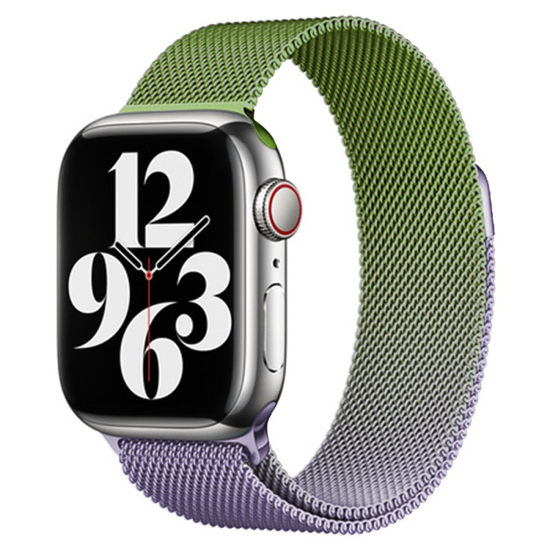 Bracelet Apple Watch Series 46mm à 42mm / SE / Ultra 49mm Dégradé Bicolore