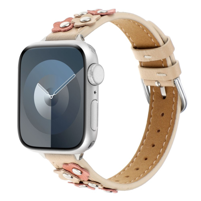 Bracelet Apple Watch Series 46mm à 42mm / SE / Ultra 49mm Floralie