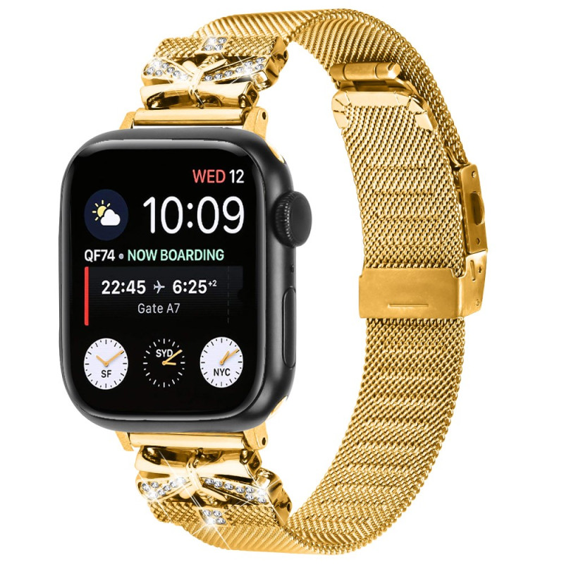 Bracelet Apple Watch Series 46mm à 42mm / SE / Ultra 49mm Starlight