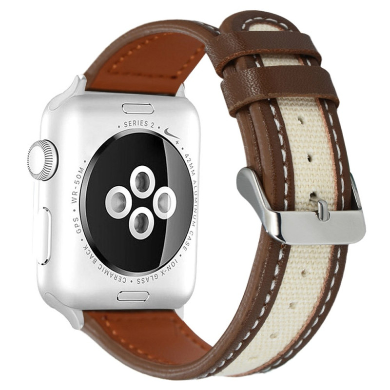 Bracelet Apple Watch Series 46mm à 42mm / SE / Ultra 49mm Léon