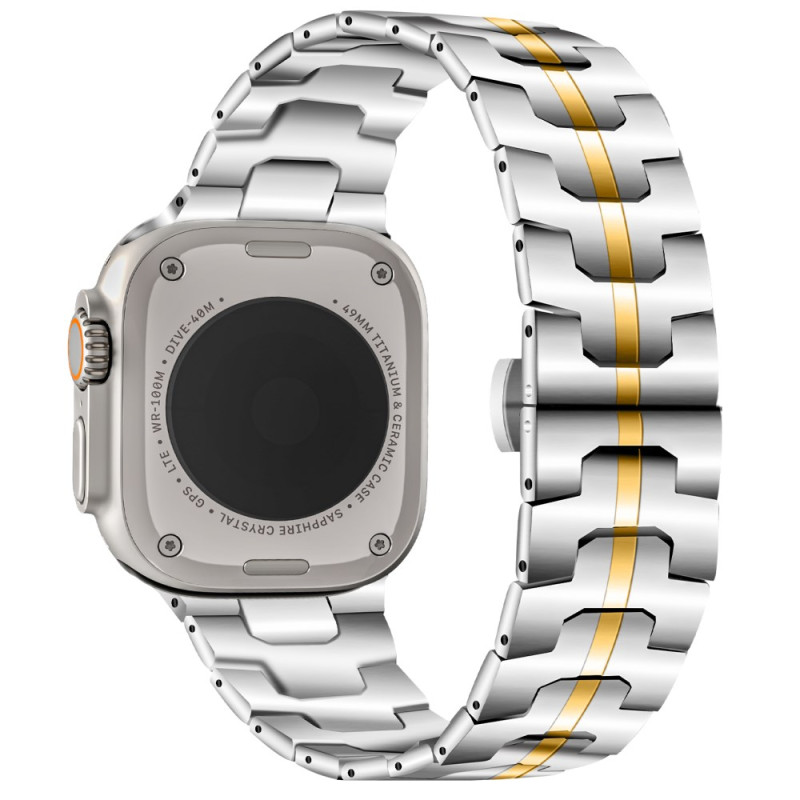 Bracelet Apple Watch Series 46mm à 42mm / SE / Ultra 49mm Gérald