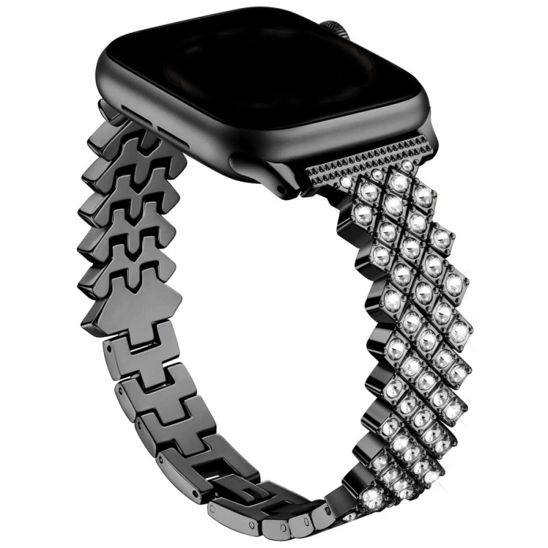 Bracelet Apple Watch Series 42mm à 38mm / Série SE Élégance Strass