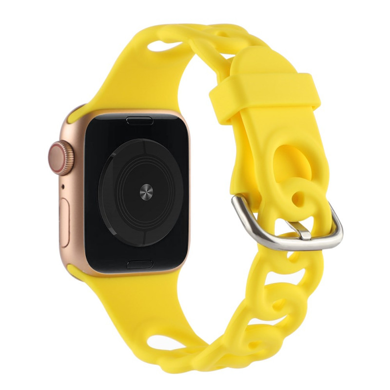 Bracelet Apple Watch Series 42mm à 38mm / Série SE Chaîne Colorée