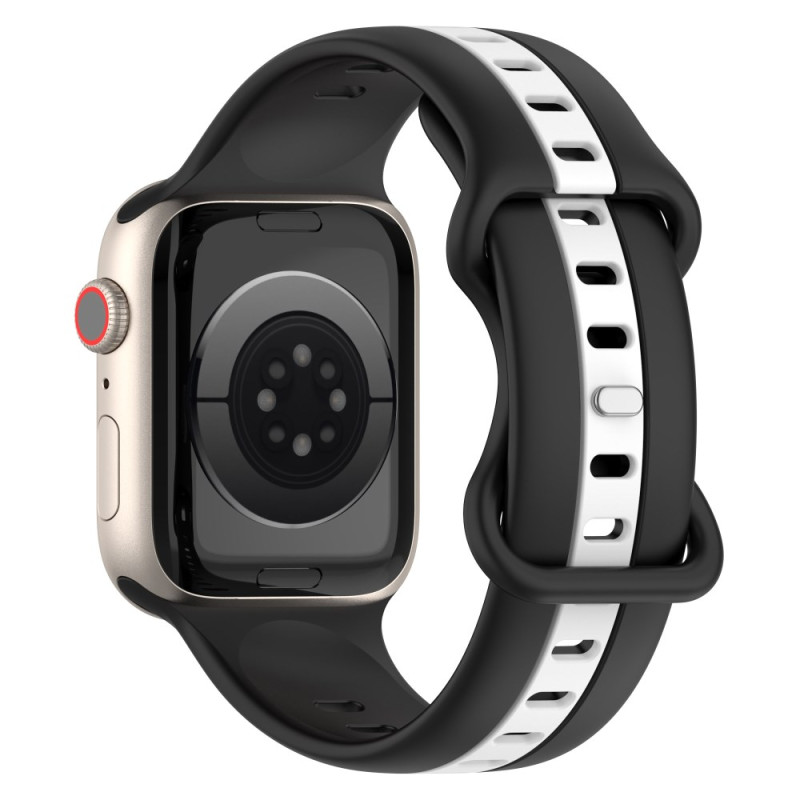 Bracelet Apple Watch Series 42mm à 38mm / Série SE Design Bicolore