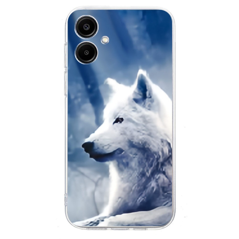 Coque Samsung Galaxy A06 Loup Blanc