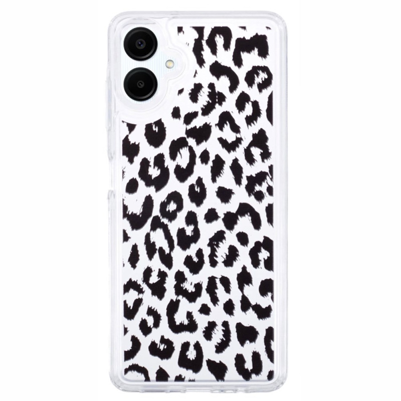 Coque Samsung Galaxy A06 Motif Léopard Noir