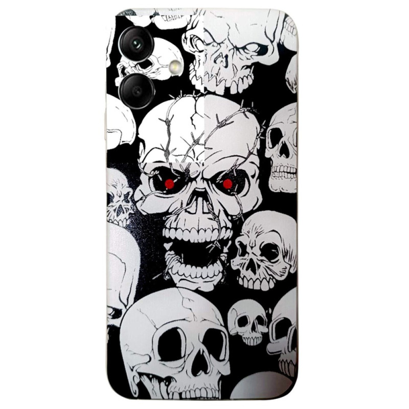 Coque avec motif imprimé pour Samsung Galaxy A06 Crânes