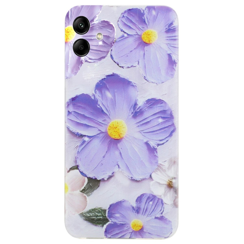 Coque Samsung Galaxy A06 Fleurs Violettes