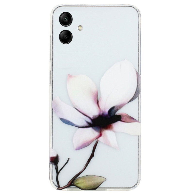 Coque Samsung Galaxy A06 Fleur Blanche