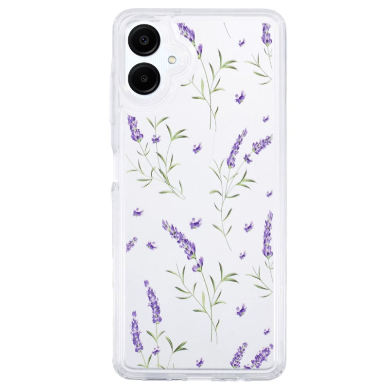 Coque Samsung Galaxy A06 Transparente Fleurettes