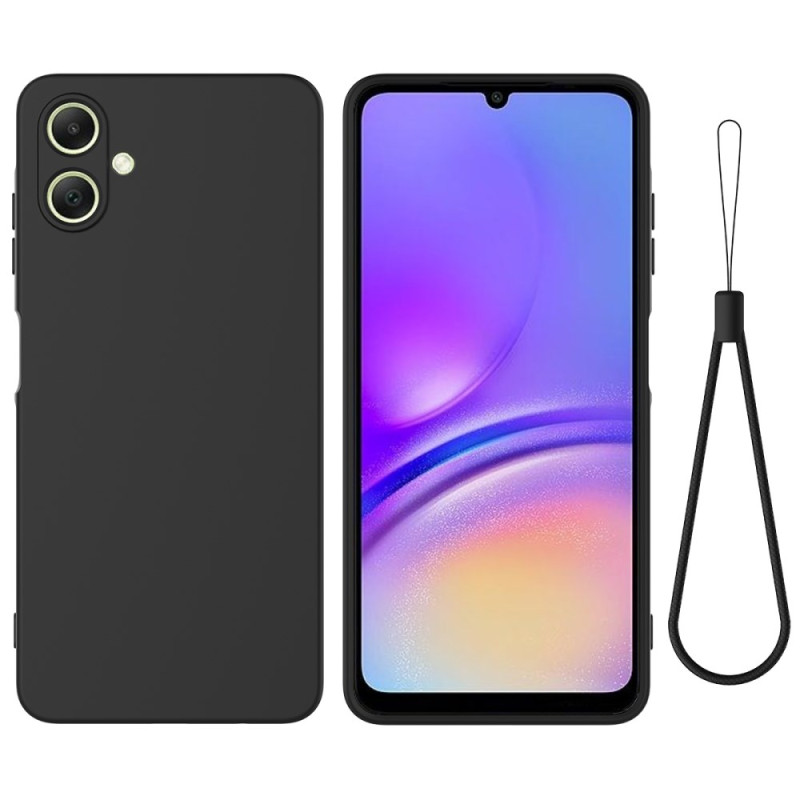 Coque Samsung Galaxy A06 Silicone Liquide à Lanière