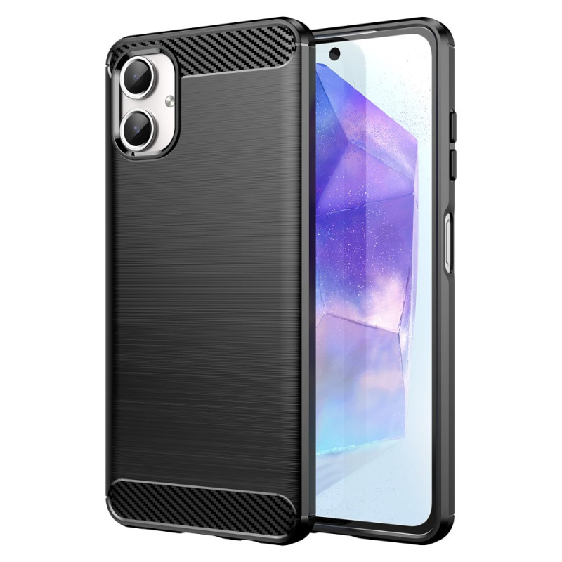 Coque Samsung Galaxy A06 Fibre Carbone Brossée