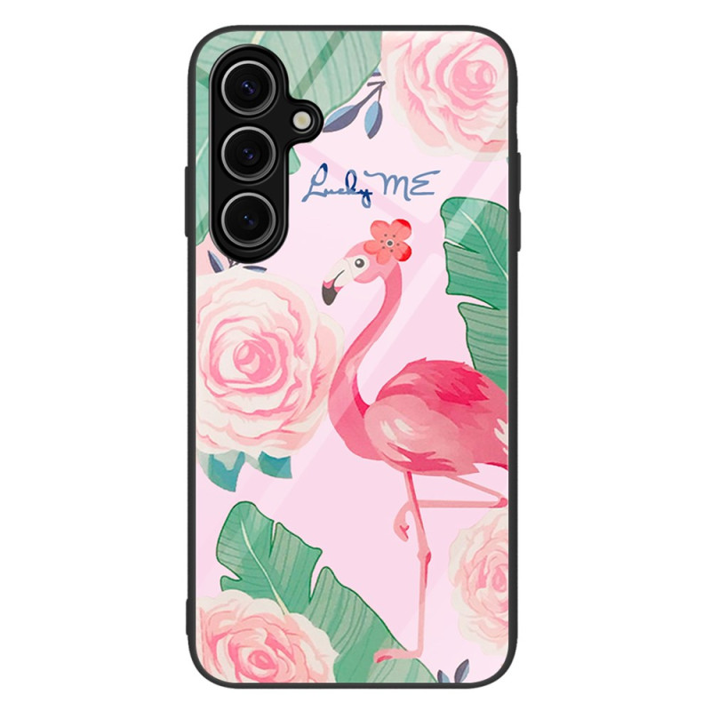 Coque Samsung Galaxy A36 5G Verre Trempé Flamant Rose