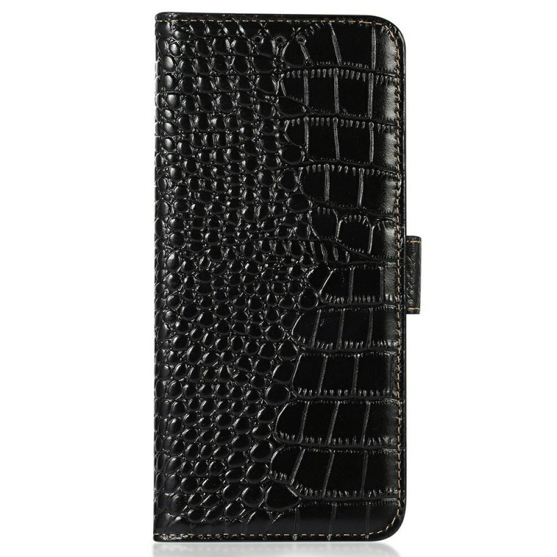 Housse OnePlus 13 Cuir Texture Crocodile