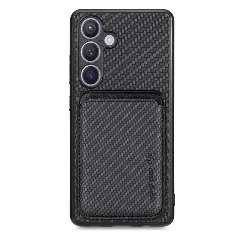 Coque Samsung Galaxy S25 5G Porte-Cartes Magnétique Détachable