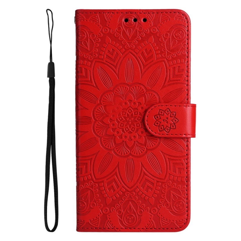 Housse Samsung Galaxy S25 5G Mandala à Lanière