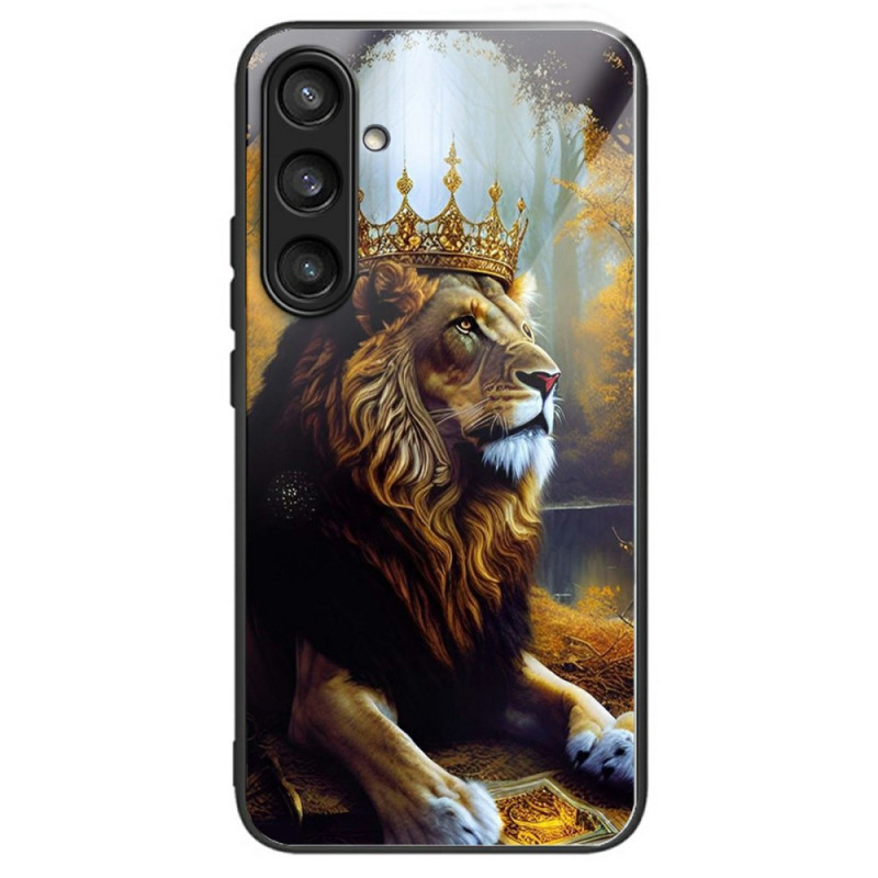 Coque Samsung Galaxy S25 Plus 5G Couronne de Lion Dorée