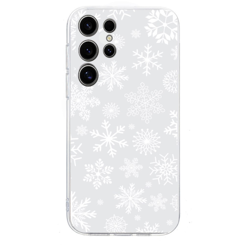 Coque Samsung Galaxy S25 Ultra 5G Flocon de Neige