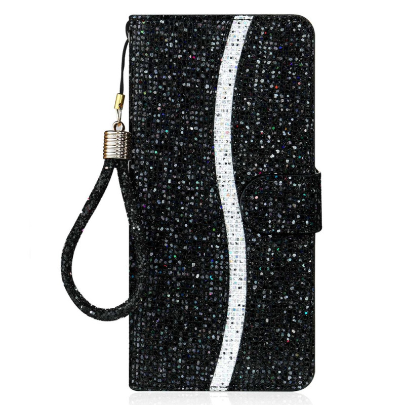 Housse Samsung Galaxy S25 Ultra 5G Portefeuille Paillettes