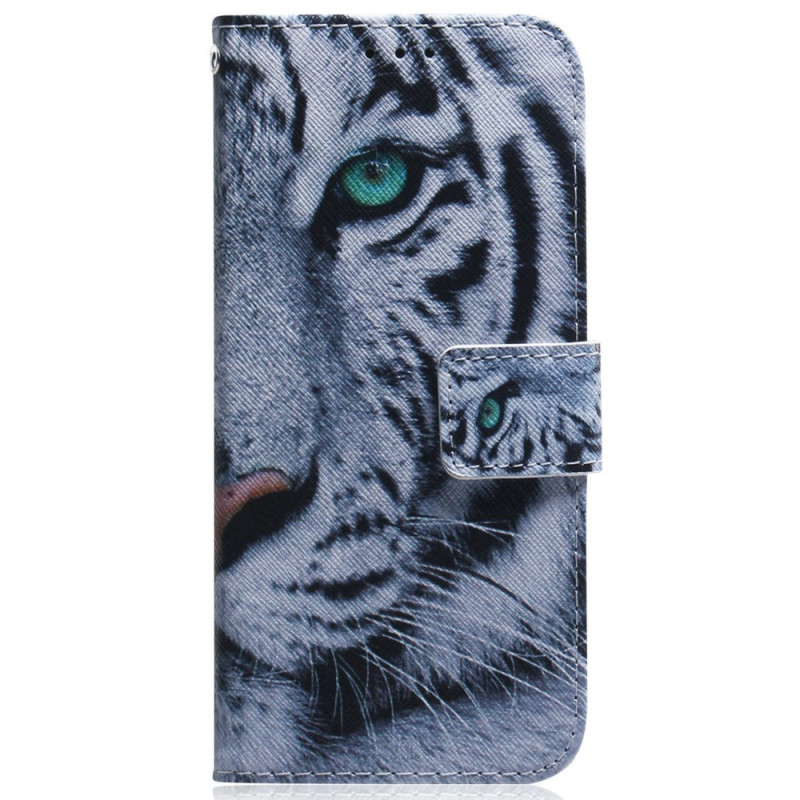 Housse Samsung Galaxy A56 5G / A36 5G Tigre Blanc