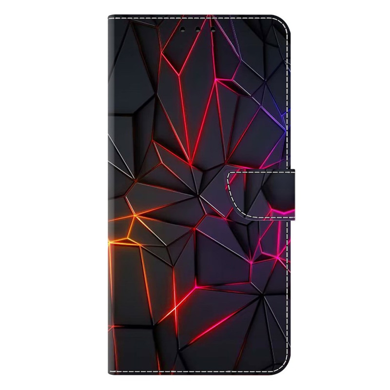 Housse Samsung Galaxy A56 5G / A36 5G Motif Craquelé Rouge