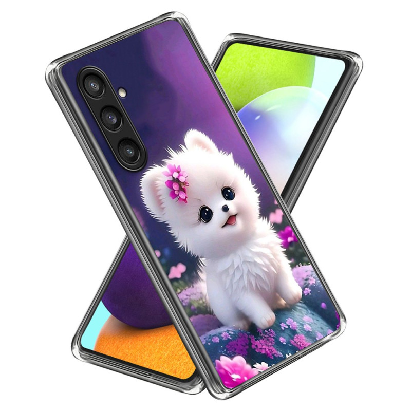 Coque Samsung Galaxy A56 5G Chiot Blanc