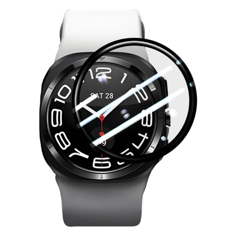 Protecteur d'Écran pour Samsung Galaxy Watch7 40mm / Watch6 40mm Contour Noir