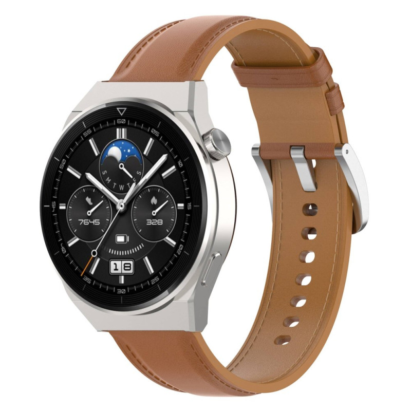 Bracelet Samsung Galaxy Watch6/5/4 / Classic Cuir Véritable Stylé