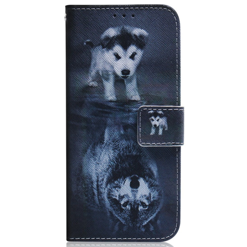 Rêve de Chiot Motif chien et loup