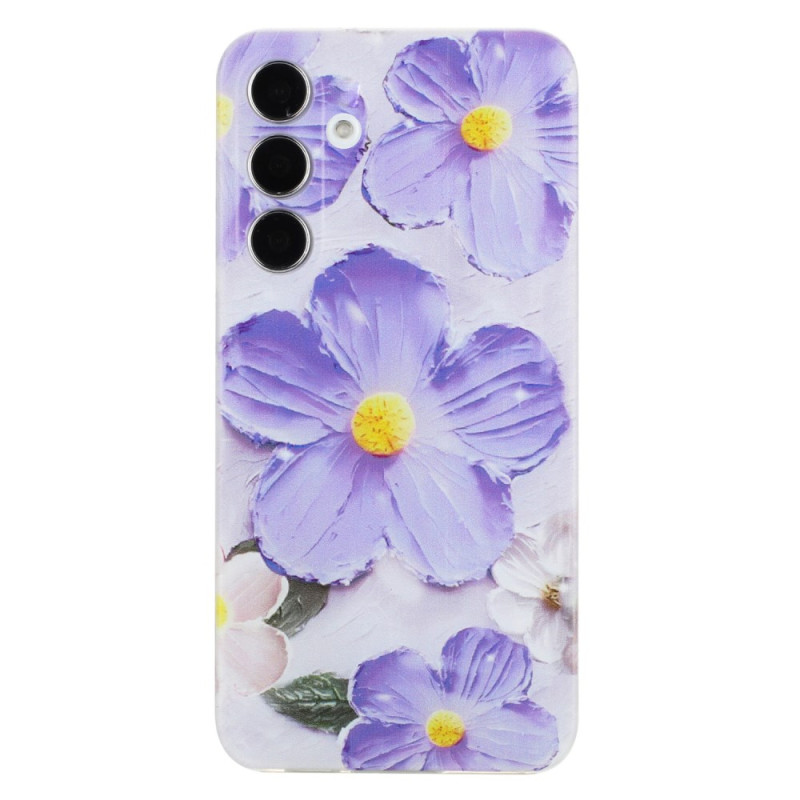 Coque Samsung Galaxy A26 5G Fleurs Violettes