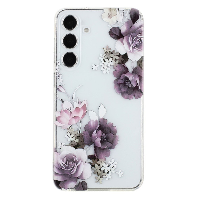 Coque Samsung Galaxy A26 5G Pivoines Violettes