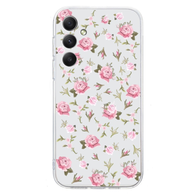 Coque Samsung Galaxy A26 5G Motif Floral Rose