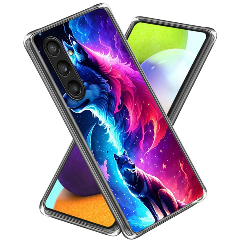 Coque Samsung Galaxy A26 5G Loup Coloré