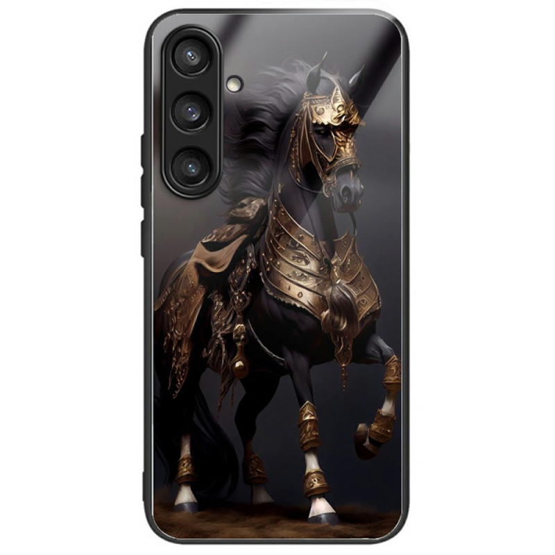 Coque Samsung Galaxy A26 5G Verre Trempé Cheval Doré