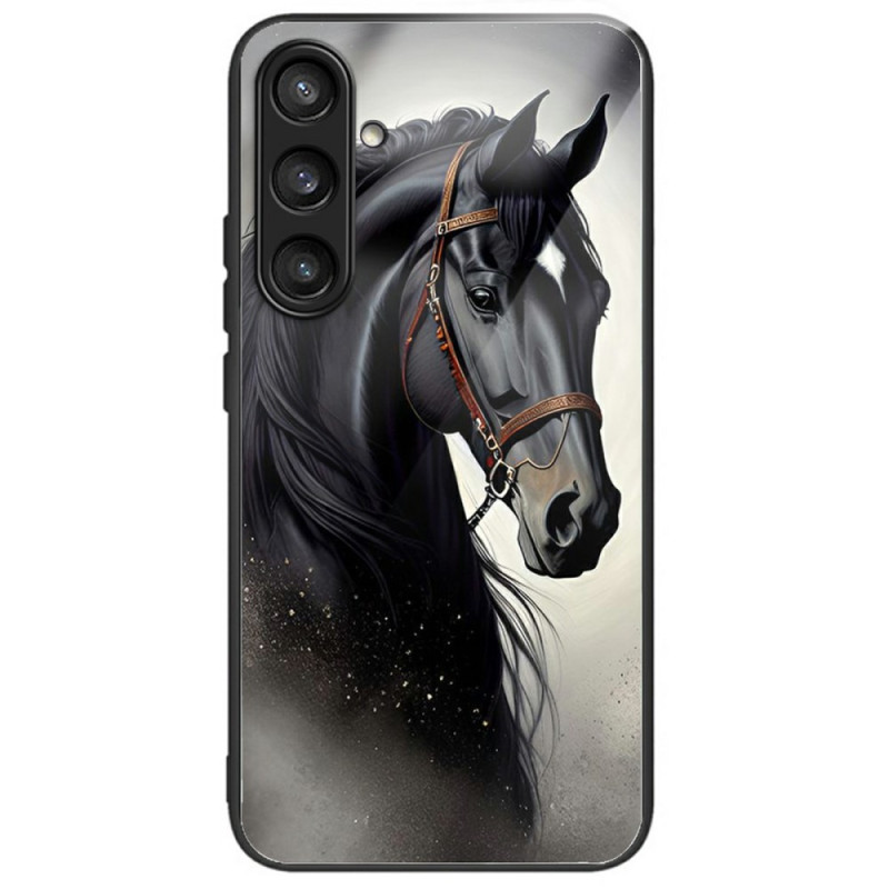 Coque Samsung Galaxy A26 5G Verre Trempé Cheval Gris