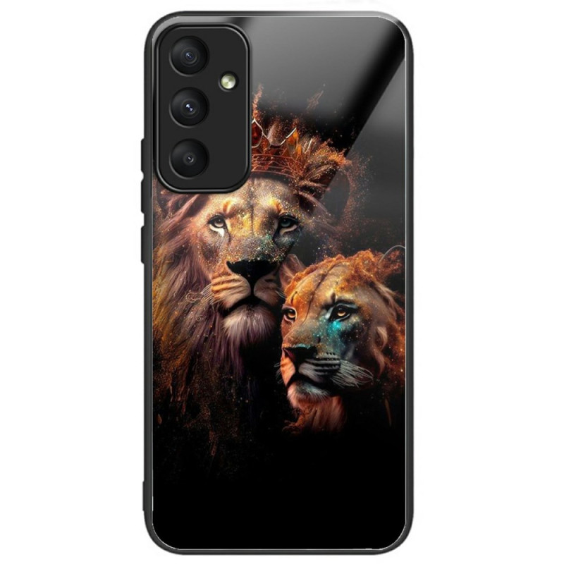 Coque Samsung Galaxy A26 5G Verre Trempé Lion Doré