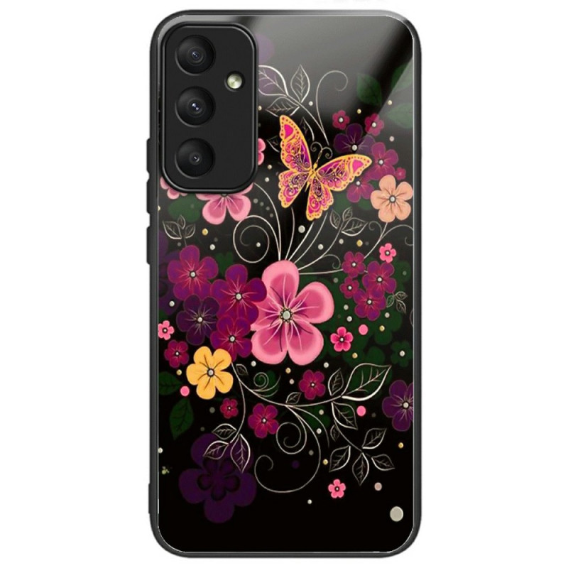 Coque Samsung Galaxy A26 5G Verre Trempé Fleurettes